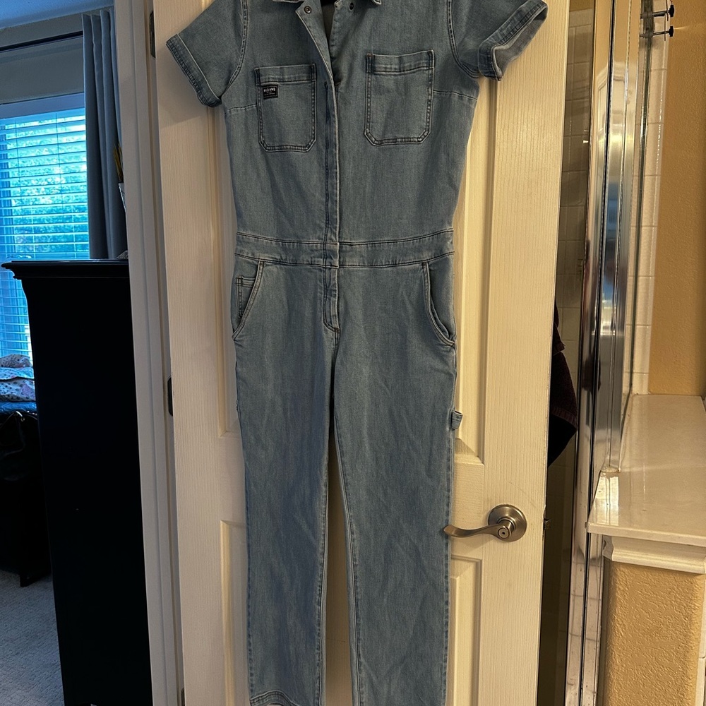 Wild Fang Denim Jumpsuit